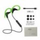 Piros Vezeték nélküli Bluetooth sport fejhallgató sztereó fejhallgató fülhallgató iPhone Samsung számára