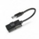 Piros 1db típusú C-típusú, 3,5 mm-es női hangadapter-átalakító kábel-C típusú AUX kábel