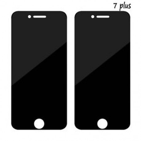 IPhone 7 Plus esetén 2PCS adatvédelem kémkedés elleni edzett üveg képernyővédő fólia iPhone X 7 8 Plus 6S 6-hoz