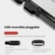 1,8 USB 3.0 - USB C 3.1 Gyors töltőkábel Jobb szög 90 ° C típusú adatszinkronizációs kábel
