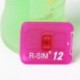 R-SIM 12 4G rsim ios 12.2 10.x Nano feloldó kártya iPhoneX / 8 / 8p / 7 / 7p / 6s / 6sp / 6p