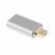 Ezüst ÚJ Micro USB töltőkábel Mágneses adapter adat töltő Android Samsunghoz