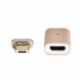 Arany ÚJ Mágneses adapter töltő SuperCharger töltőadapter Android Samsunghoz