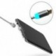Fekete (Android) Samsung C-típusú és Android fonott mágneses villámláshoz   USB töltőkábelhez