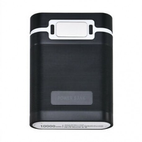 * 2 Black 4 Slot 5V 18650 Akkumulátor DIY Power Bank töltő Shell töltő tok 5600mAh / 10000mAh