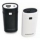 * 1 Fehér 2 slot Töltés Tápfeszültség Bank Shell Zseblámpa Töltődoboz Fit 18650 Akkumulátor USB kimenet 5V