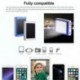 Ezüst Hordozható napelemes LED Dual USB Power Bank 5x 18650 külső akkumulátor töltő DIY doboz