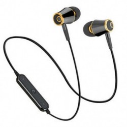 Fekete HIFI Super Bass Headset Sport fejhallgató vezeték nélküli Bluetooth fülhallgató Hot