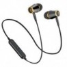 Fekete HIFI Super Bass Headset Sport fejhallgató vezeték nélküli Bluetooth fülhallgató Hot