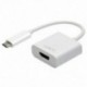 Fekete Samsung S9 S8 Note 8 fekete USB-C típusú C-HDMI HDTV adapterkábel újonnan