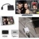 Fekete Vékony USB-C típusú C-HDMI HDTV fekete adapterkábel Samsung S9 megjegyzéshez 8 Újonnan