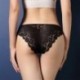 * 15 Fekete rendszeres méret Forró szexi női tanga G-string V-string bugyi Knickers fehérnemű fehérnemű