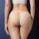* 15 Bézs egy rendszeres méret Forró szexi női tanga G-string V-string bugyi Knickers fehérnemű fehérnemű