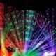 1db 5 / 10Pc LED-es páva világít Finger Ring lézer ragyogás a Dark Stick Party Kids játékok