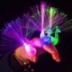1db 5 / 10Pc LED-es páva világít Finger Ring lézer ragyogás a Dark Stick Party Kids játékok