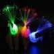 1db 5 / 10Pc LED-es páva világít Finger Ring lézer ragyogás a Dark Stick Party Kids játékok