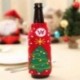 * 2 Xmas fa Karácsonyi Santa Pants Candy táskák Bor harisnya üveg ajándék táska Xmas dekoráció