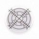 fehér Spirit Bubble Degree Mark felszíni kerek körmérő mérő 32x7mm