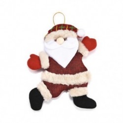 A Karácsonyi díszek Mikulás hóember rénszarvas játék baba Hang dekoráció ajándék