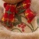 D Karácsonyi díszek Mikulás hóember rénszarvas játék baba Hang dekoráció ajándék