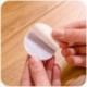 fehér 2PCS gumi fali védőburkolatok Önálló ragasztóajtós fogantyú fogantyú lökhárító