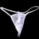 Fekete Új férfiak G-string hevederek hálós fehérnemű T-back rövidnadrág Bikini alsónadrág Nightwear