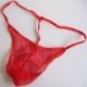 Fekete Új férfiak G-string hevederek hálós fehérnemű T-back rövidnadrág Bikini alsónadrág Nightwear