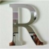 R betű 26 betűk DIY akril fal matrica 3D tükör matricák lakberendezési fal művészet falfestmény