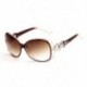 Fekete HOT Eyewear Retro Vintage túlméretezett női divattervező napszemüveg szemüveg JP