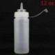 450ml-16oz 8-24oz Műanyag tiszta Squeeze palackízesítő adagoló Ketchup mustármártással