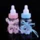 12db rózsaszín (9x4cm) 24lot Fillable Party Baby Girls fiúk zuhanyzó palackok medve decors kedvez a Candy Box