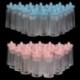 24Pcs kék medve (9x4cm) 24lot Fillable Party Baby Girls fiúk zuhanyzó palackok medve decors kedvez a Candy Box
