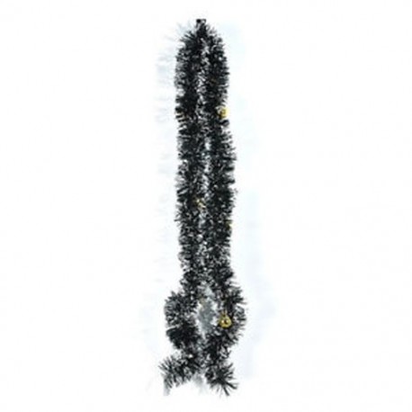 Arany golyók 2m-es karácsonyfa Bowknots Tinsel Garland fali ajtó dekoráció Home Party díszek