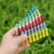 5X-es fa Palisade kerítés Craft Plant Pot Fairy kerti dekoráció Dollhouse dísz