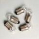 5db Rengeteg 5 / 20x-es miniatűr csavaros alaplámpa E10 2.5V / 0.3A lámpa Zseblámpa Zseblámpa