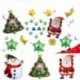 Hóember Karácsonyi alumínium fólia léggömbök születésnapi esküvői fél dekoráció Xmas dekoráció JP
