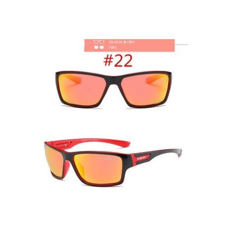 * 22 DUBERY Férfi sportos polarizált vezetési napszemüveg kültéri lovaglással