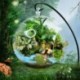 Rózsaszín 1 táska színes kvarc homok miniatűr babaház Bonsai pot tündér kert dekoráció DIY