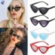 Fehér keret   kék lencse 2019 Nők Cat Eye napszemüveg Retro Classic Designer Vintage árnyalatok Szemüvegek