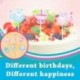 18db Rózsaszín muffin - tortadísz szülinapra - babaváróra - különleges alkalmakra - többféle mintával