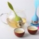 1db véletlen teászsák Tea infuser laza tea levél szűrő gyógynövény fűszer szűrő diffúzor labda szilikon