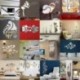 * 13 Ezüst toll Kivehető tükör matrica Art Mural fal matricák lakberendezés DIY szoba dekoráció