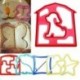 Csillag alakú sütemény - keksz - szendvizs - pirítós formázó - kiszúró forma gyerekeknek