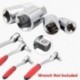 3/8 és 1/4 között Női - Férfi foglalat adapter 1 / 2`` 1 / 4`` 3 / 8`` Ratchet Drive Converter Tool