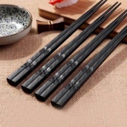 1Pair japán pálcika ötvözet csúszásmentes sushi chop pálcika Kínai ajándékok beállítása Új