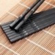 1Pair japán pálcika ötvözet csúszásmentes sushi chop pálcika Kínai ajándékok beállítása Új