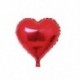 * 4 5PCS Vörös Szív 10x latex / fólia felfújható ballon boldog új évet brithday esküvői party dekoráció