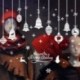 50db Világoszöld fluoreszkáló hópehely ablakmatrica - Karácsonyi dekoráció