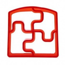 Puzzle alakú sütemény - keksz - szendvizs - pirítós formázó - kiszúró forma gyerekeknek
