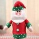 * 1 Mikulás Piros borosüveg fedél táskák hóember Mikulás karácsonyi dekoráció Xmas dekoráció